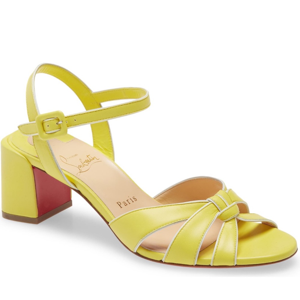 Christian Louboutin ANJALILI sandals in cintronnade. Size 41.